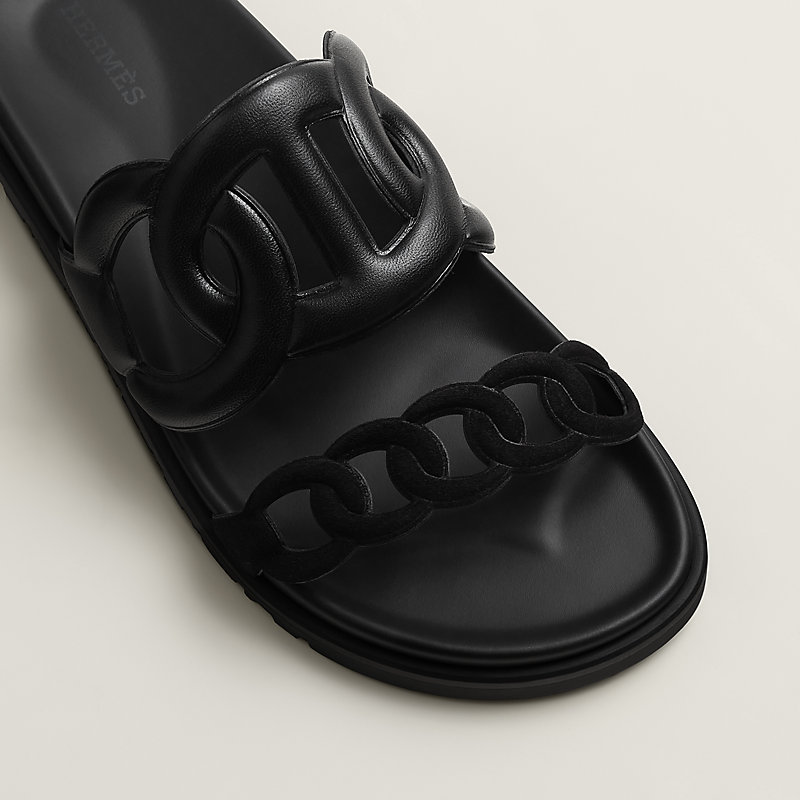 【HERMES】Extra sandal 人気のブラック☆ Hermes Extra Sandals Black - Size 37 – PH Luxury Consignment